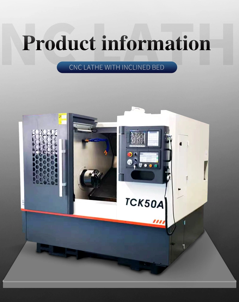 Tck 50A Lathes CNC Tck50A Slant Bed CNC Lathe Machine/Turning Machine/Turning and Milling Machine/