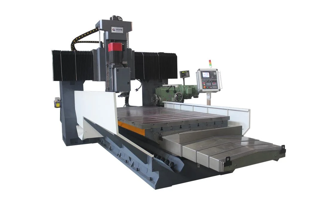 CNC Gantry Milling Machine -CNC Double Column Milling Machine with CE&ISO9001 (Fanuc System/Electrical Magnetic Chuck)