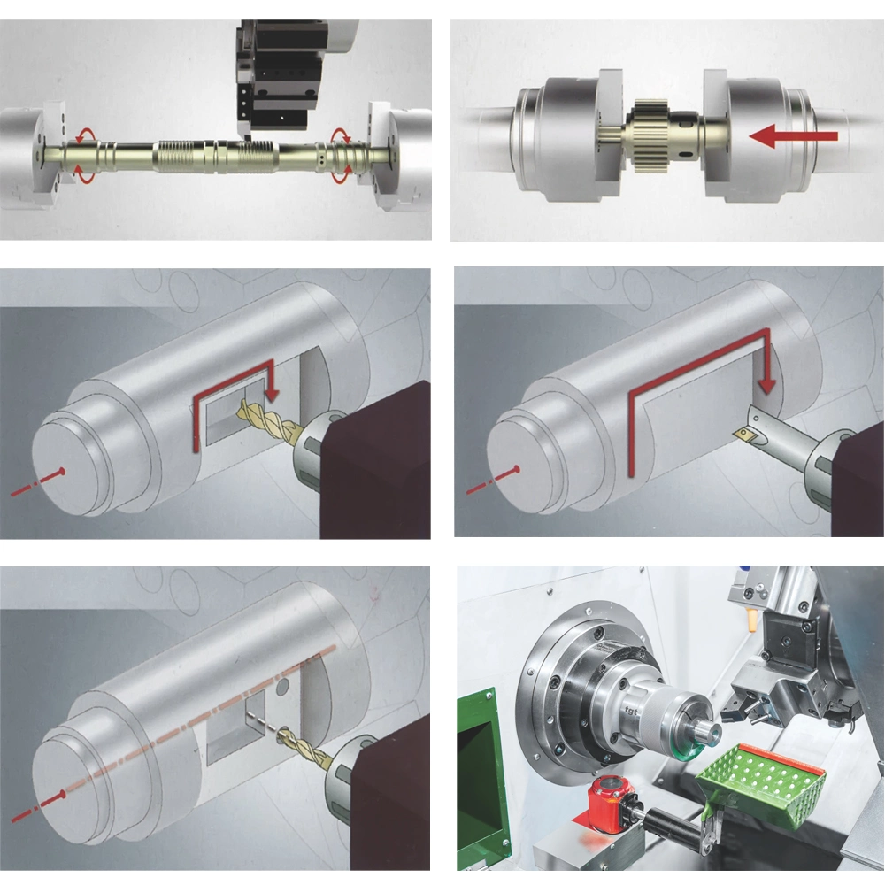 European Standard Europ Design CNC Slant Bed Turning Lathe