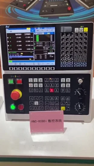 Hcnc Hnc-808di Ncuc バス 400*200 アルミ合金フレーム旋盤用手動数値制御システム